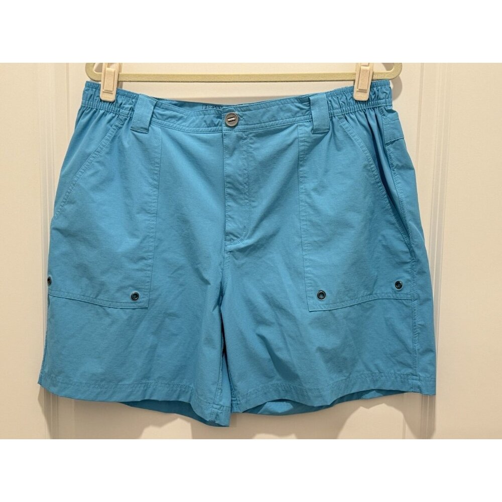 Coast Angler Short XXL Men's Light Blue 2 Back Pockets